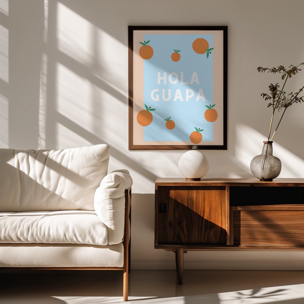 Hola Guapa Poster - Corkframes.com