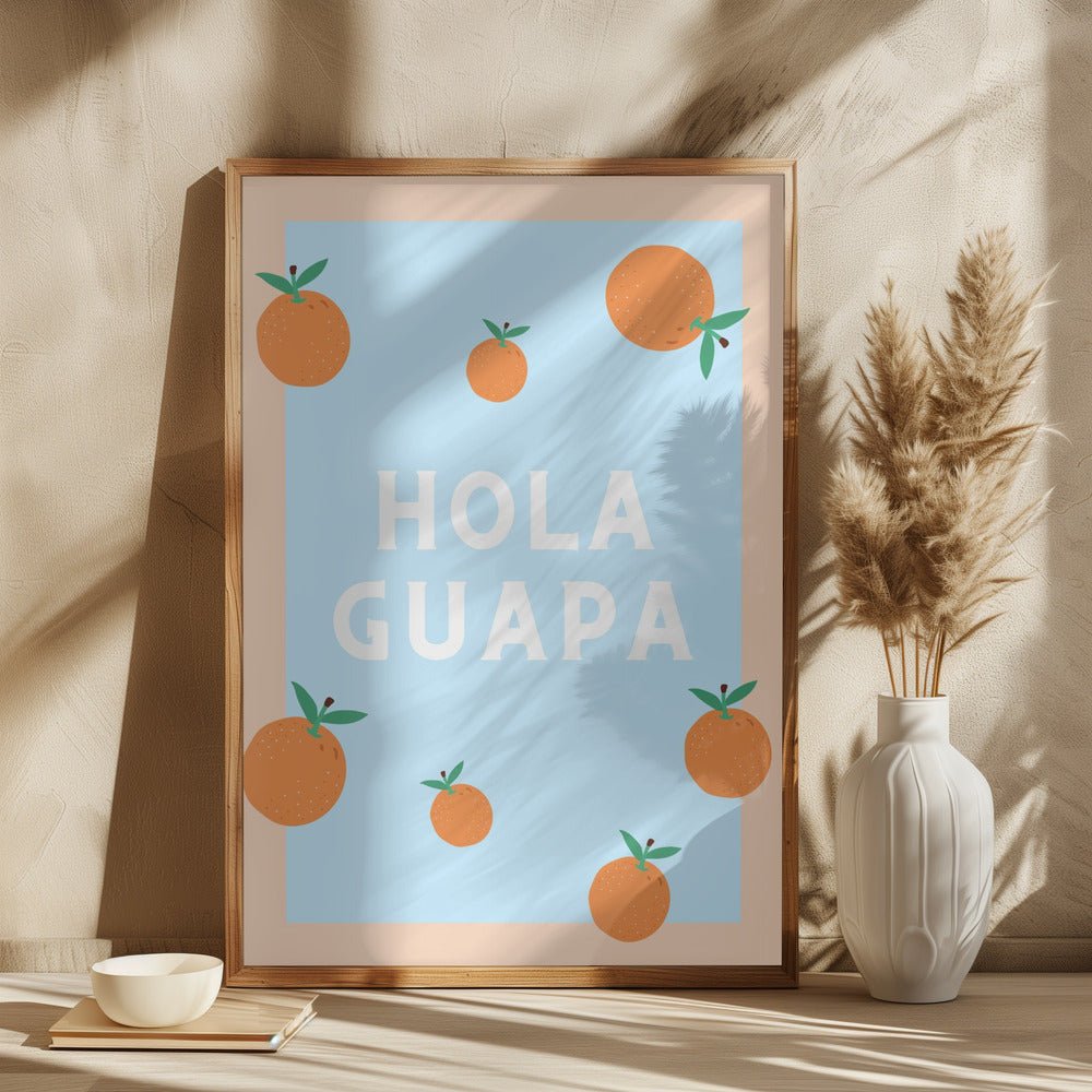 Hola Guapa Poster - Corkframes.com