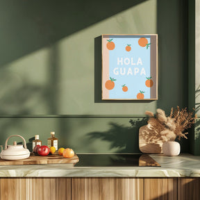 Hola Guapa Poster - Corkframes.com