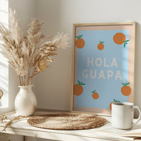 Hola Guapa Poster - Corkframes.com