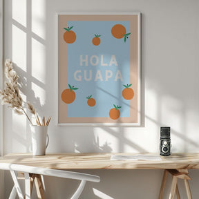 Hola Guapa Poster - Corkframes.com