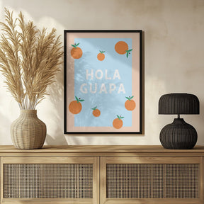 Hola Guapa Poster - Corkframes.com