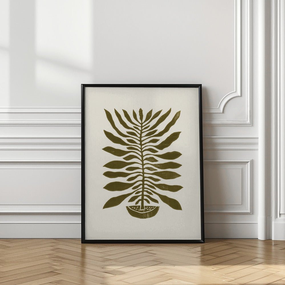 Hundred Leaved Plant Poster - Corkframes.com