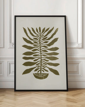 Hundred Leaved Plant Poster - Corkframes.com