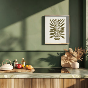 Hundred Leaved Plant Poster - Corkframes.com