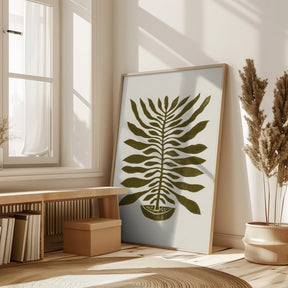 Hundred Leaved Plant Poster - Corkframes.com