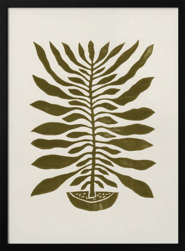 Hundred Leaved Plant Poster - Corkframes.com