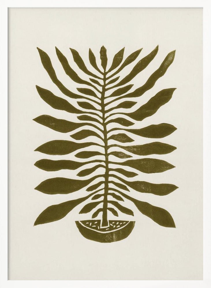 Hundred Leaved Plant Poster - Corkframes.com