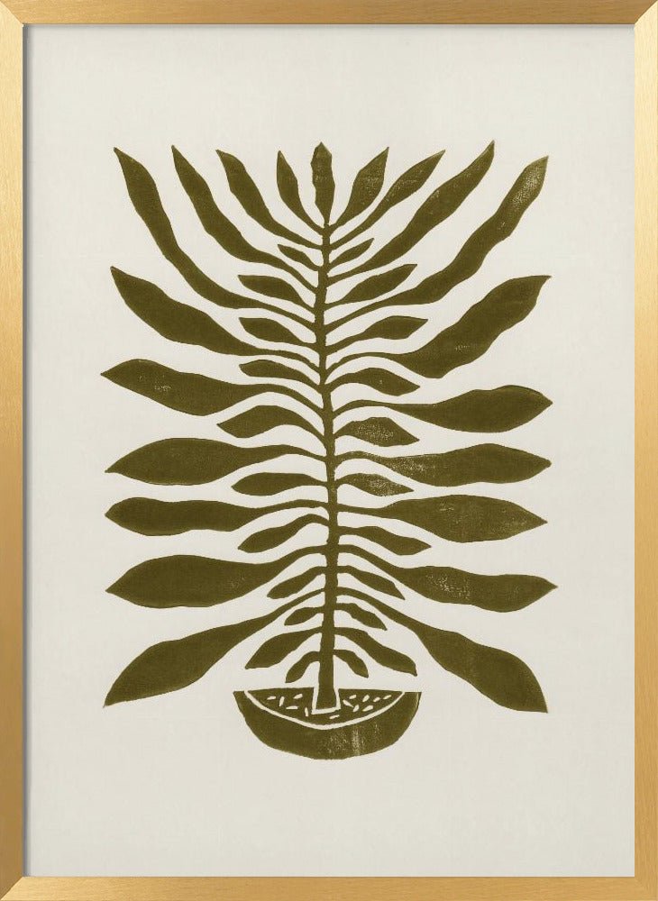 Hundred Leaved Plant Poster - Corkframes.com