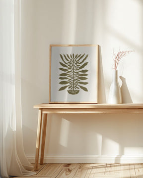 Hundred Leaved Plant Poster - Corkframes.com