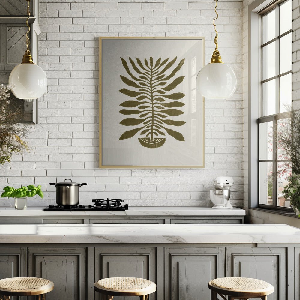 Hundred Leaved Plant Poster - Corkframes.com