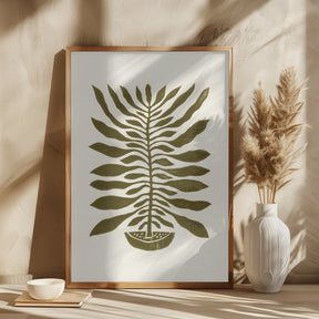 Hundred Leaved Plant Poster - Corkframes.com