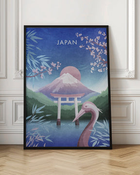 Japan Illustration Poster - Corkframes.com