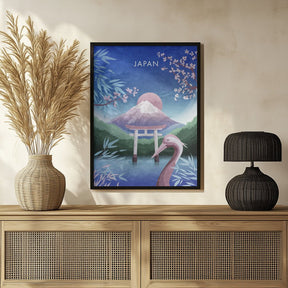 Japan Illustration Poster - Corkframes.com