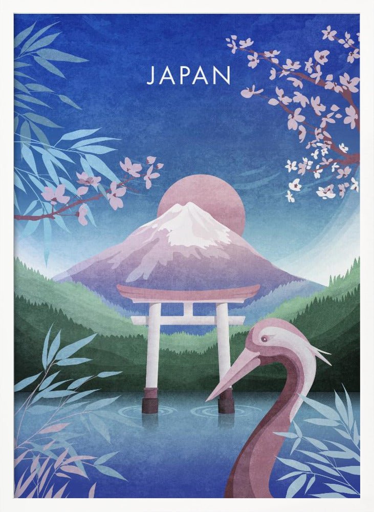 Japan Illustration Poster - Corkframes.com