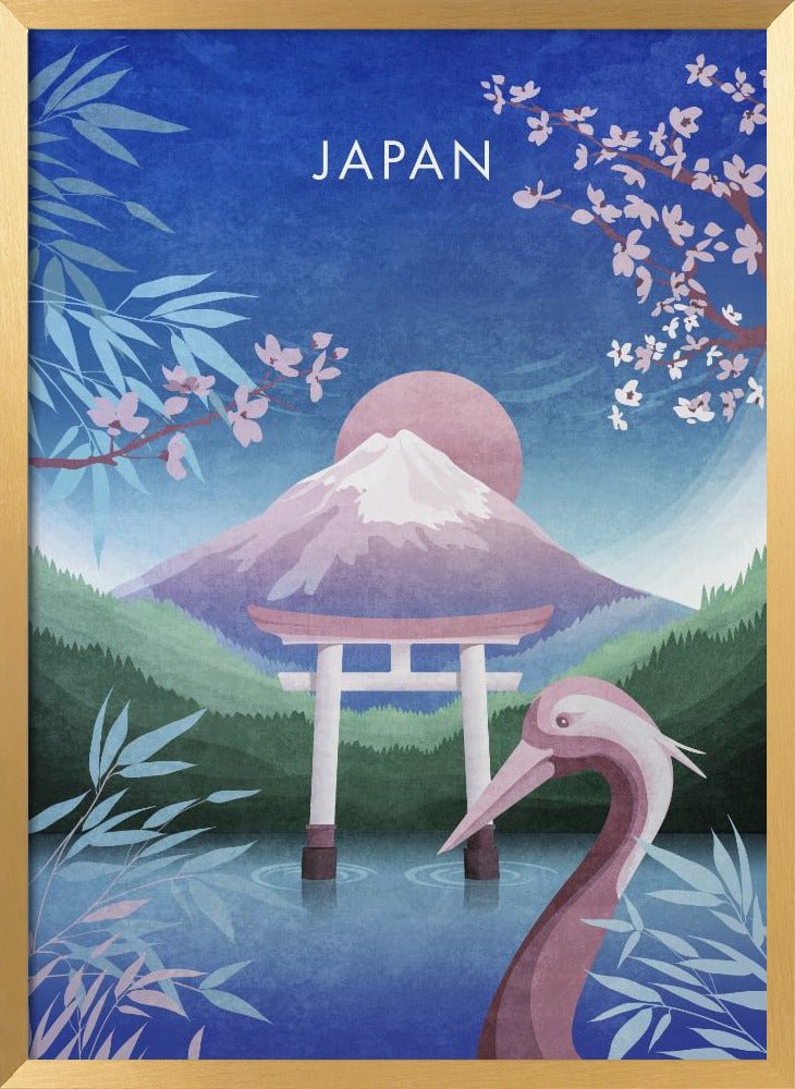 Japan Illustration Poster - Corkframes.com