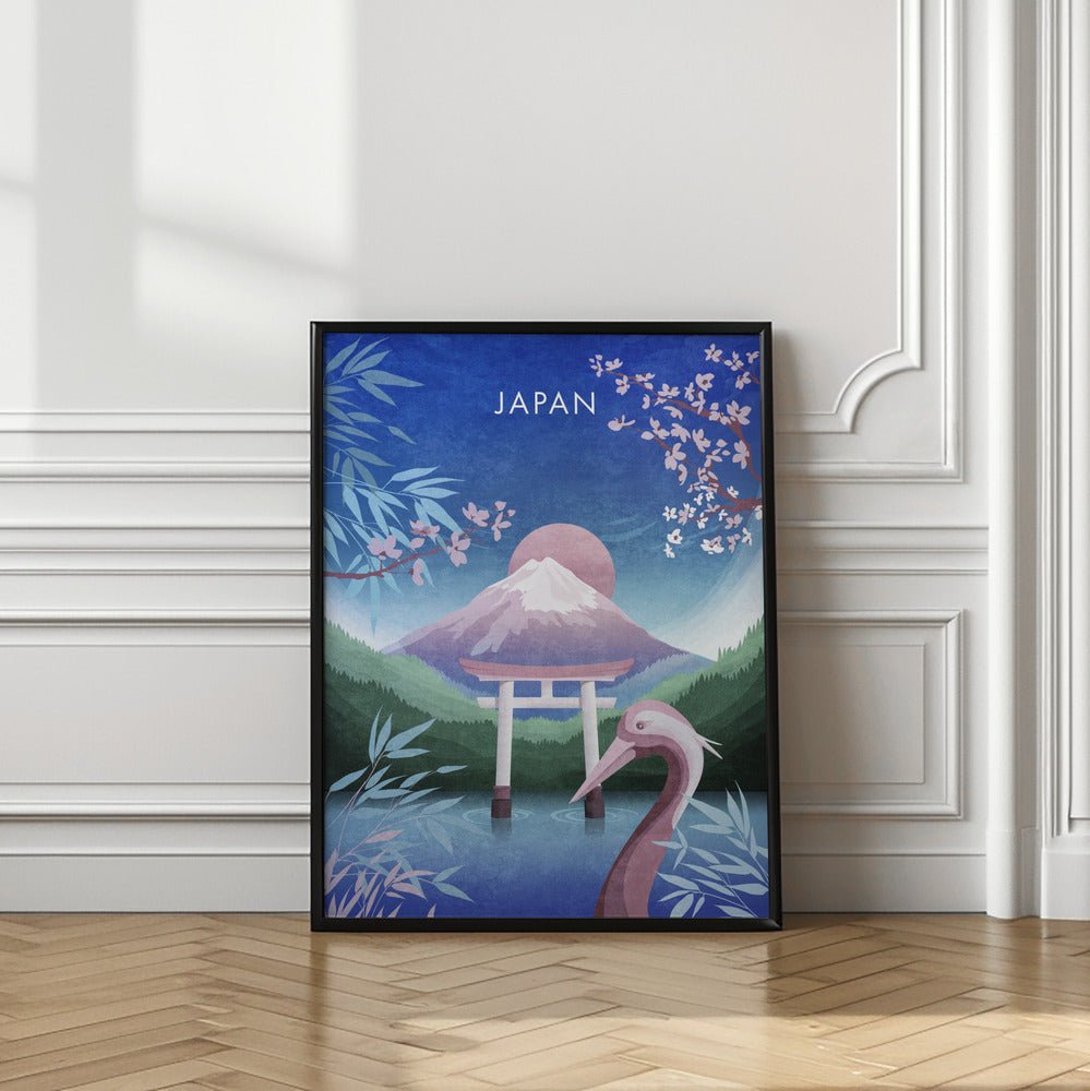 Japan Illustration Poster - Corkframes.com