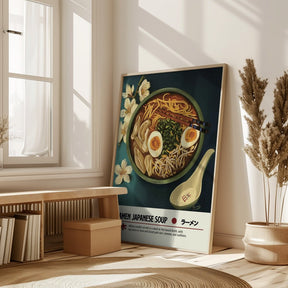 Japanese Ramen Soup Poster - Corkframes.com