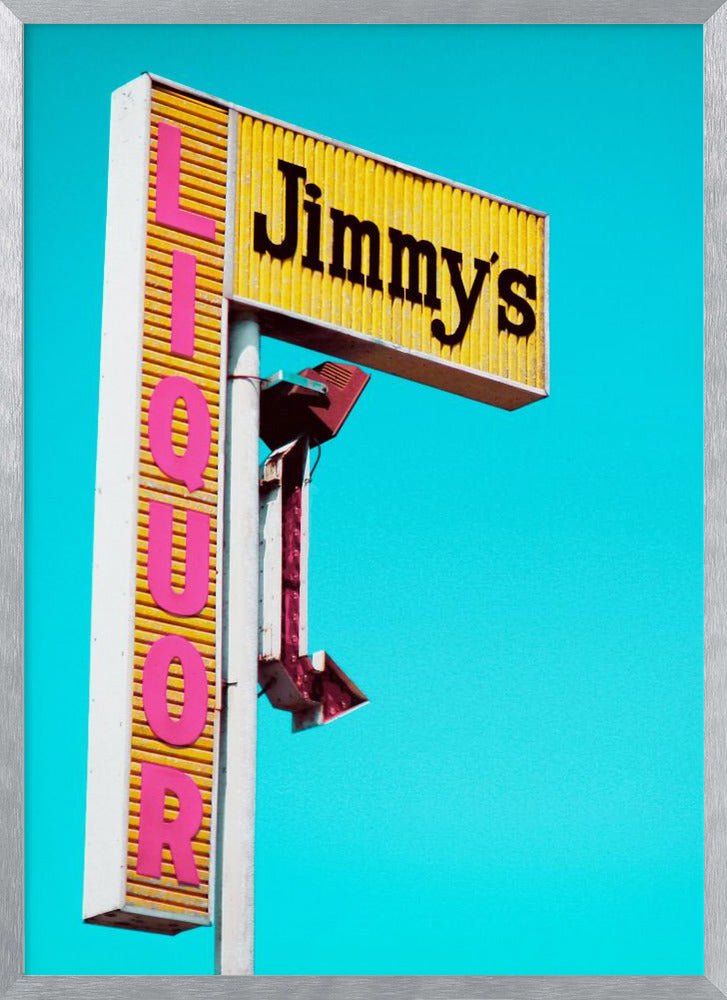 Jimmy's Liquor Sign - Corkframes.com