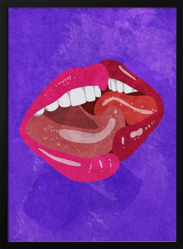 Kissing Poster - Corkframes.com