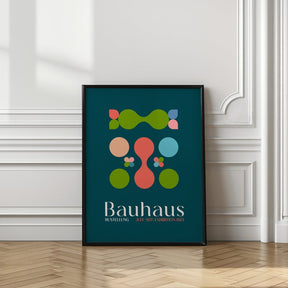 Labutlar Yesil Mavi Poster - Corkframes.com