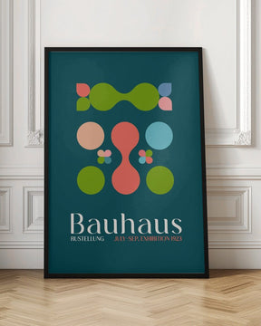 Labutlar Yesil Mavi Poster - Corkframes.com