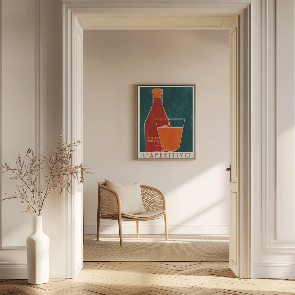 L'aperitivo Poster - Corkframes.com