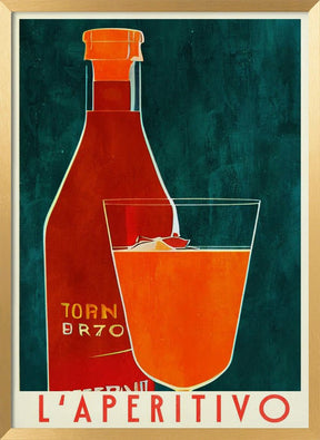 L'aperitivo Poster - Corkframes.com