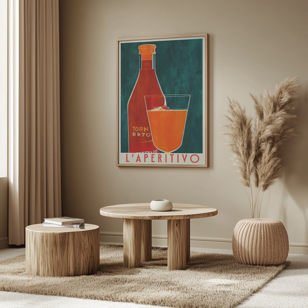 L'aperitivo Poster - Corkframes.com