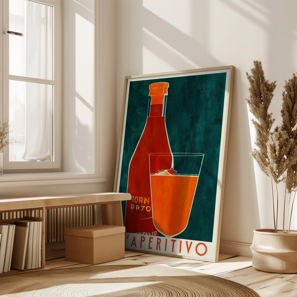 L'aperitivo Poster - Corkframes.com