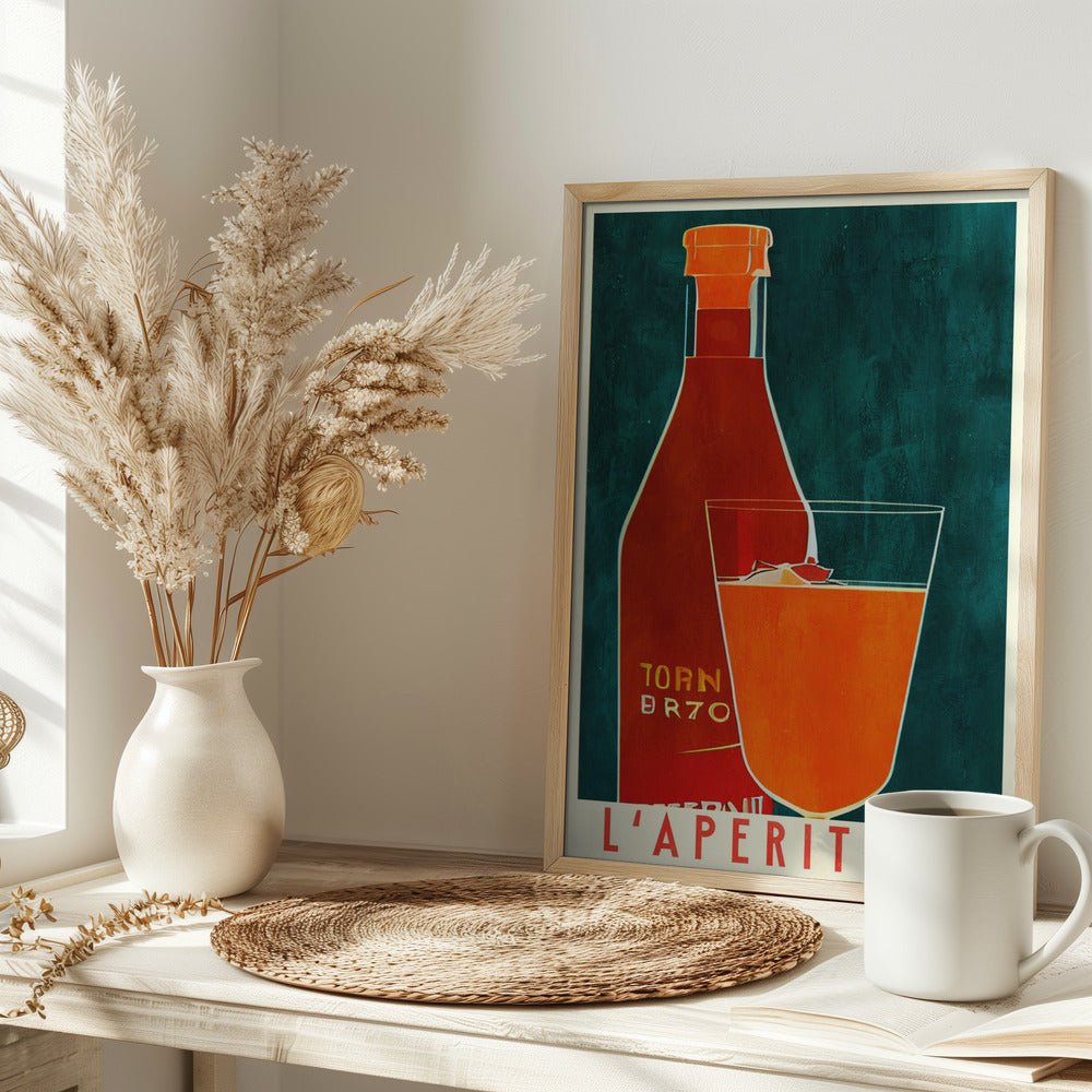 L'aperitivo Poster - Corkframes.com