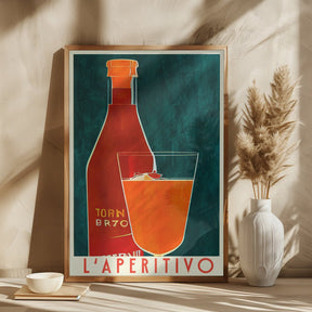 L'aperitivo Poster - Corkframes.com