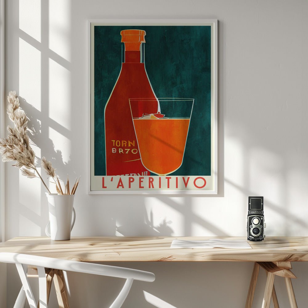 L'aperitivo Poster - Corkframes.com