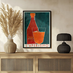 L'aperitivo Poster - Corkframes.com