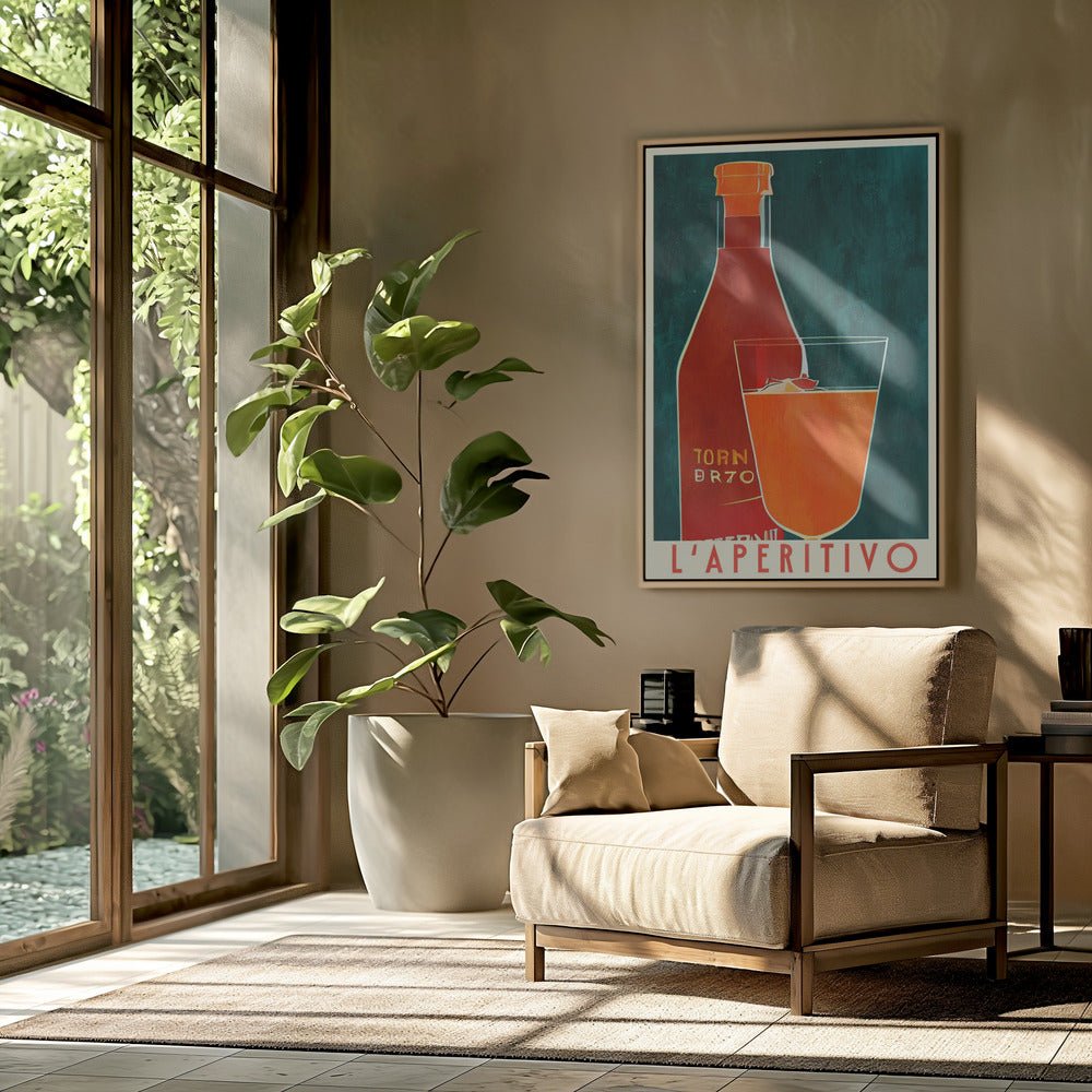 L'aperitivo Poster - Corkframes.com