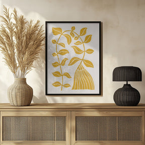 Leafy Cascade Poster - Corkframes.com