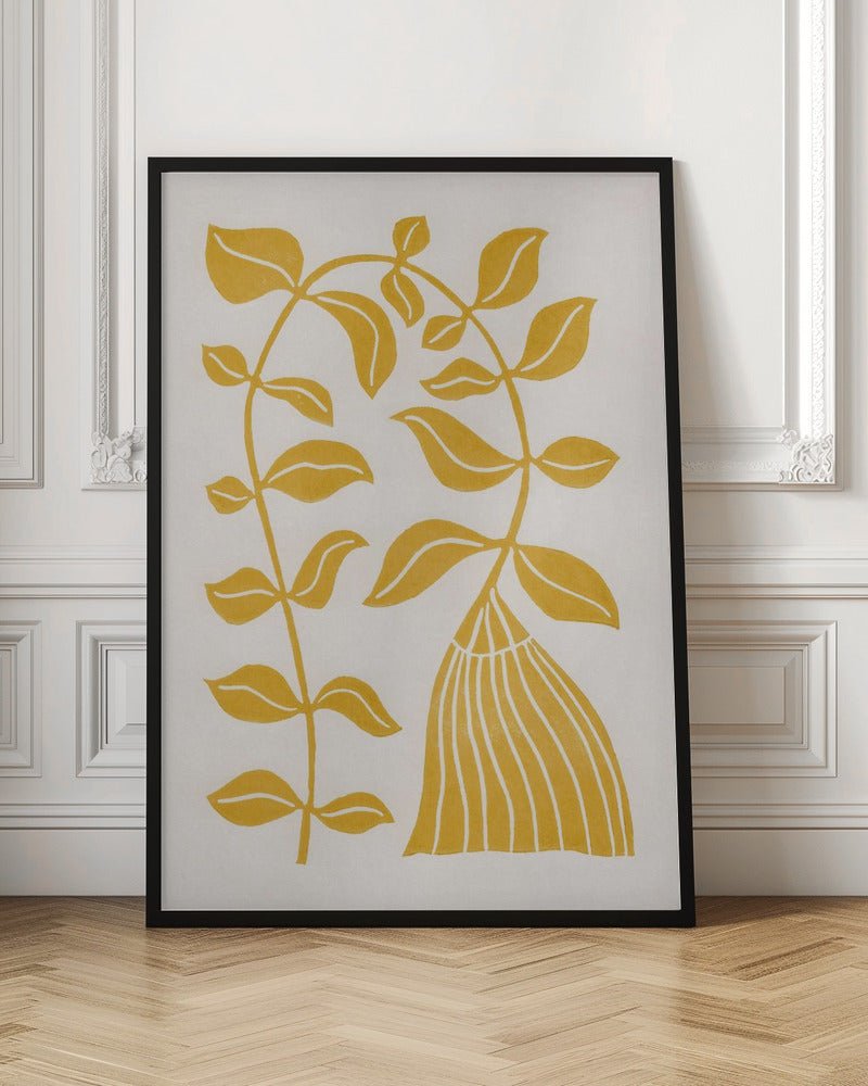 Leafy Cascade Poster - Corkframes.com