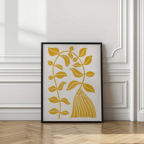 Leafy Cascade Poster - Corkframes.com