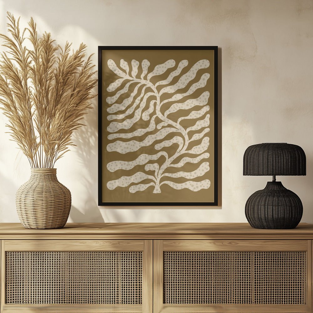 Leafy Plant #3 Poster - Corkframes.com