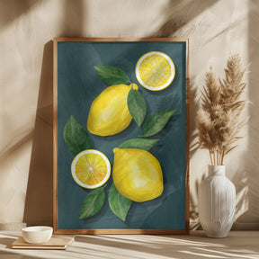 Lemons Poster - Corkframes.com