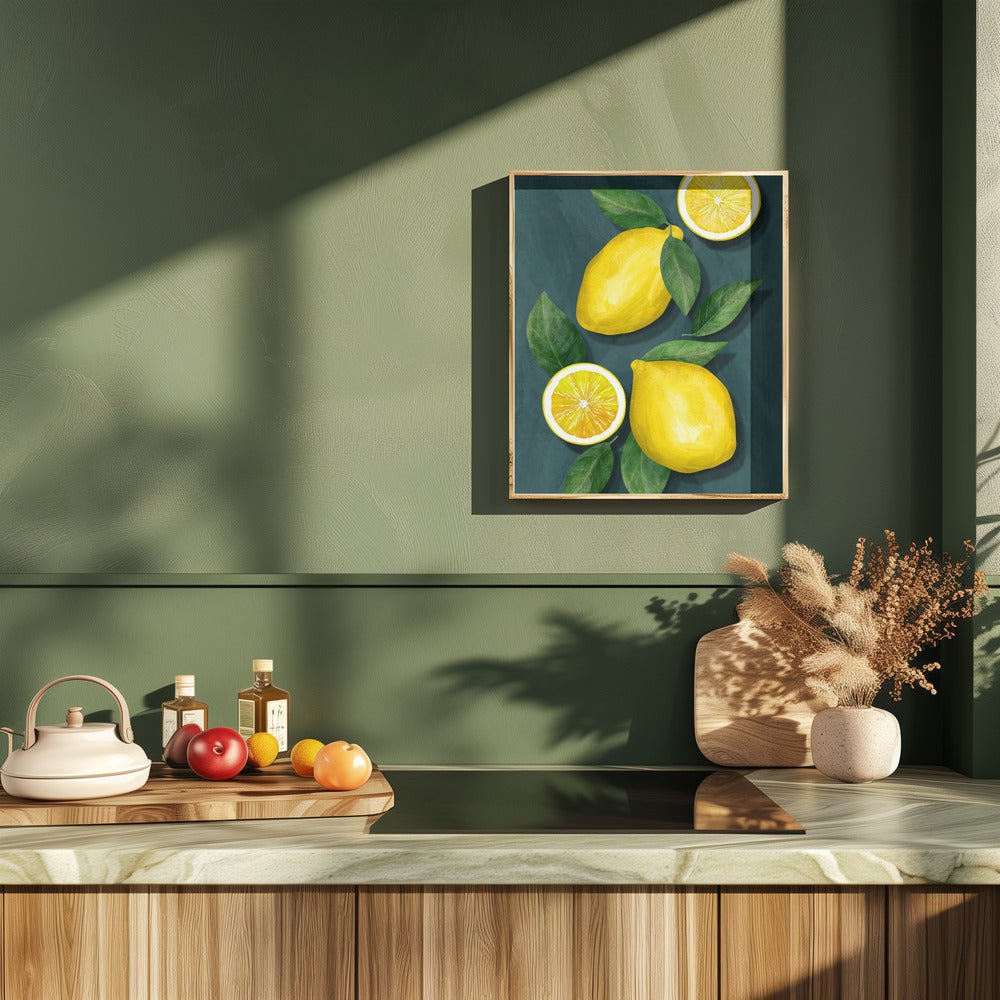 Lemons Poster - Corkframes.com