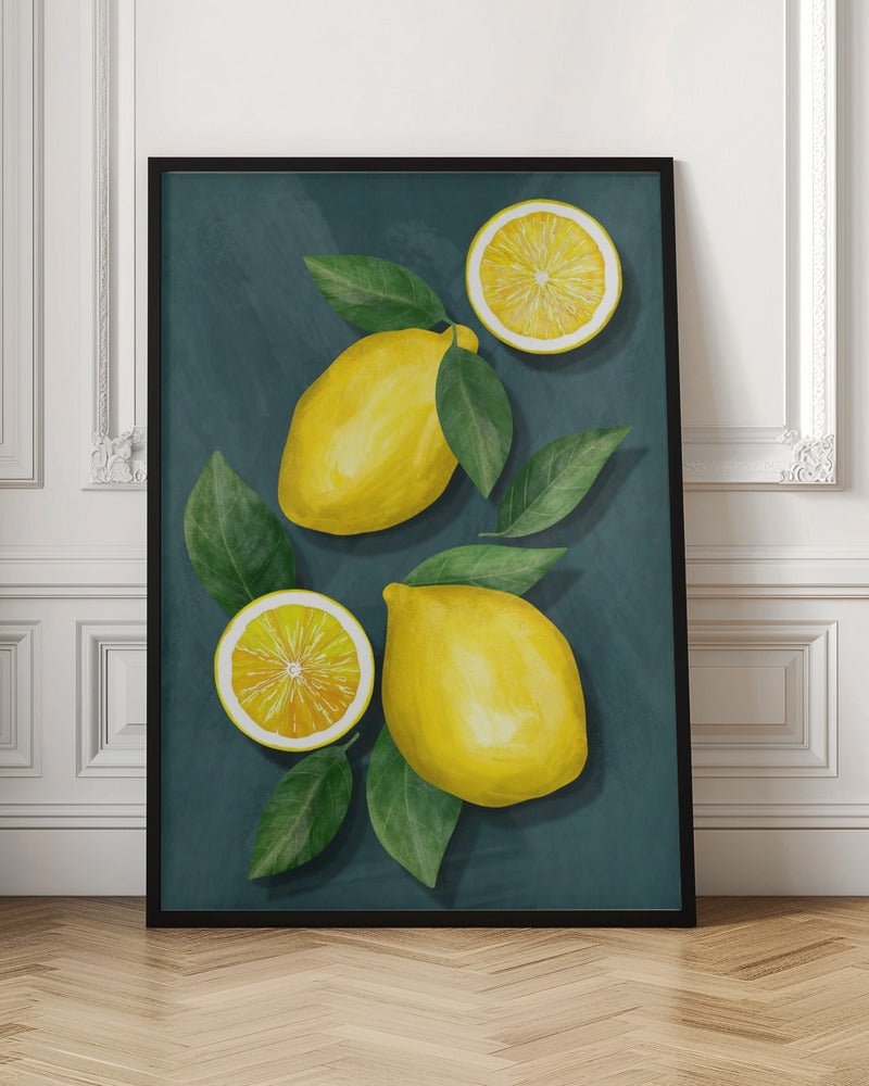 Lemons Poster - Corkframes.com