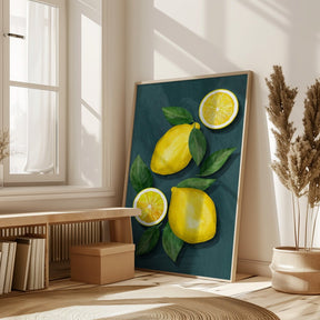 Lemons Poster - Corkframes.com