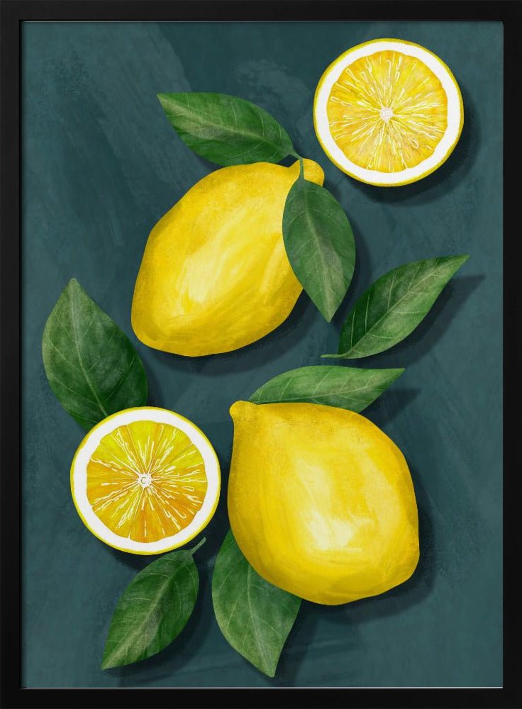 Lemons Poster - Corkframes.com