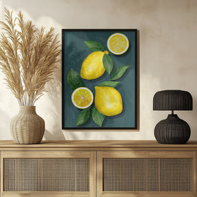 Lemons Poster - Corkframes.com