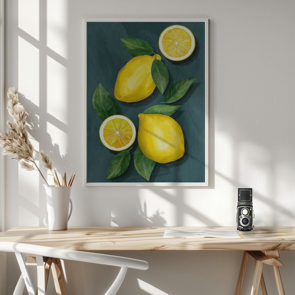 Lemons Poster - Corkframes.com