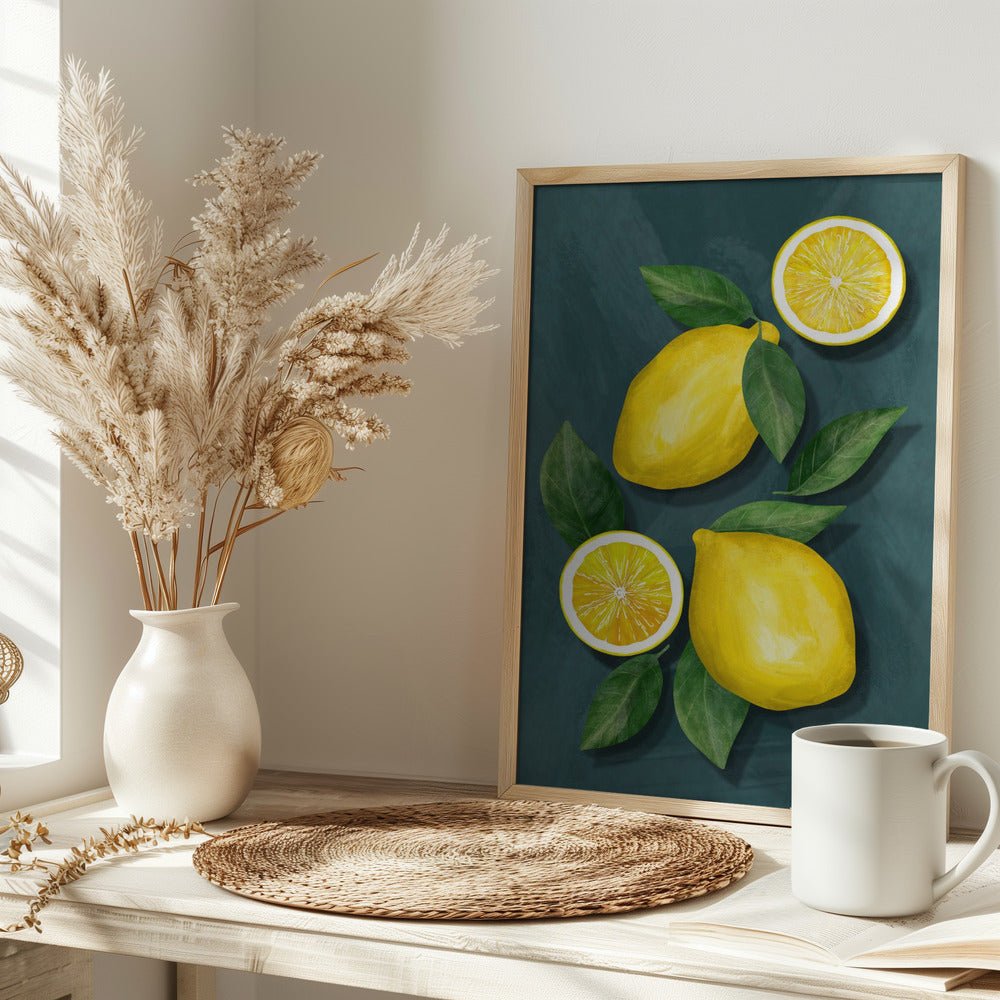 Lemons Poster - Corkframes.com