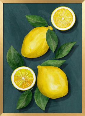 Lemons Poster - Corkframes.com