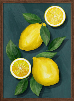 Lemons Poster - Corkframes.com