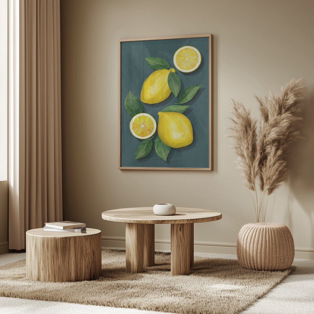 Lemons Poster - Corkframes.com